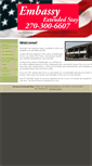 Mobile Screenshot of embassyextendedstay.com